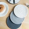 3Pcs Kitchen Table Mats Heatproof Colorful Dish Pad With Nonslip Base For Home Dining Protections Use