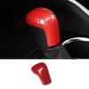 New Red Carbon Fiber Car Interior Gear Shift Knob For Toyota Camry 2018