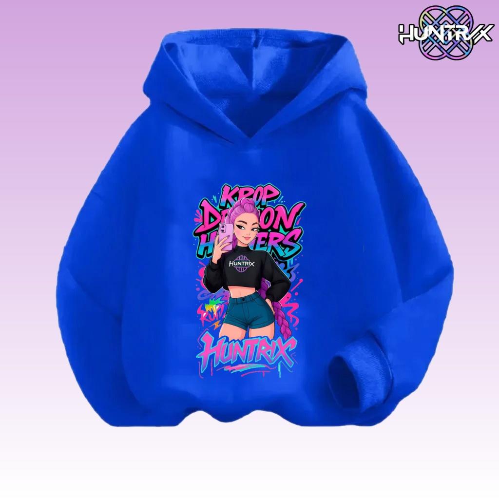 

Корейские Саджа Мальчики K-Pop Охотник на Демонов Мультяшные Девочки Мальчик Толстовка с Капюшоном Теплая Детская Волновая Мода Повседневные Топы Повседневная Одежда 100