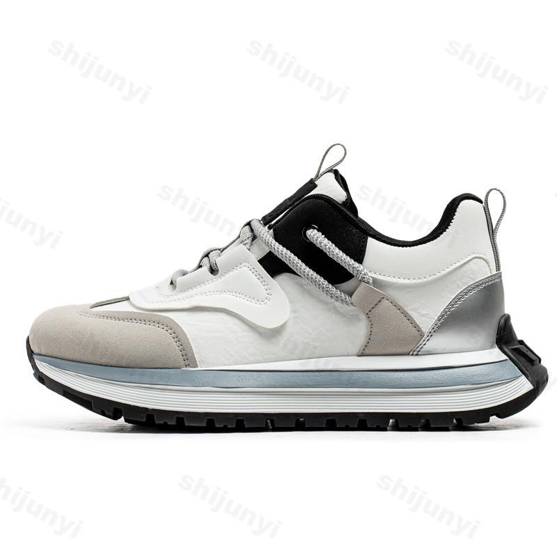 Fashion 2025 Spring Men's Casual Sport Shoes Fashion Trend Versatile Thick Sole Shoes Comfortable Non slip Color Blocked Chunky sneakers
