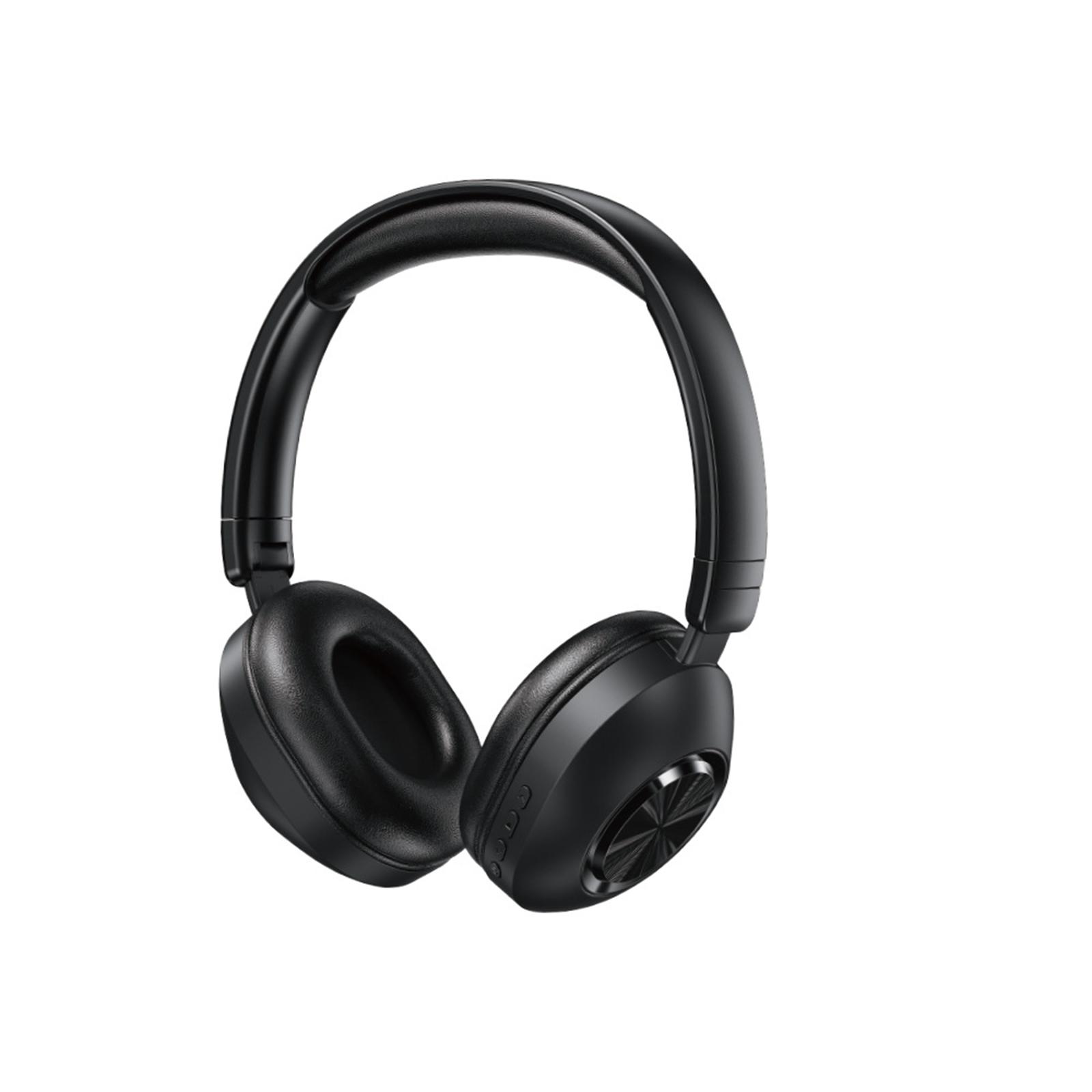 

Беспроводные Bluetooth-наушники 5.4, складная музыкальная стереогарнитура, не раздражающая кожу, высокого качества чёрный