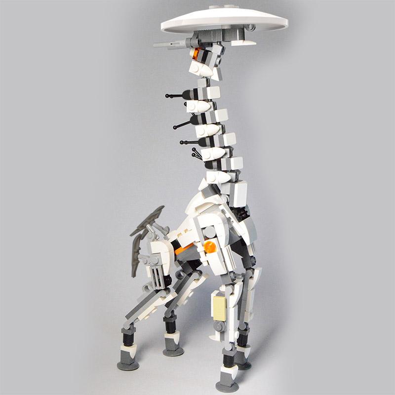 Buildmoc Horizoned Zero Dawned Robot Battle Machine Corruptored Game Action Figures Building Blocks Toys for Children Gifts