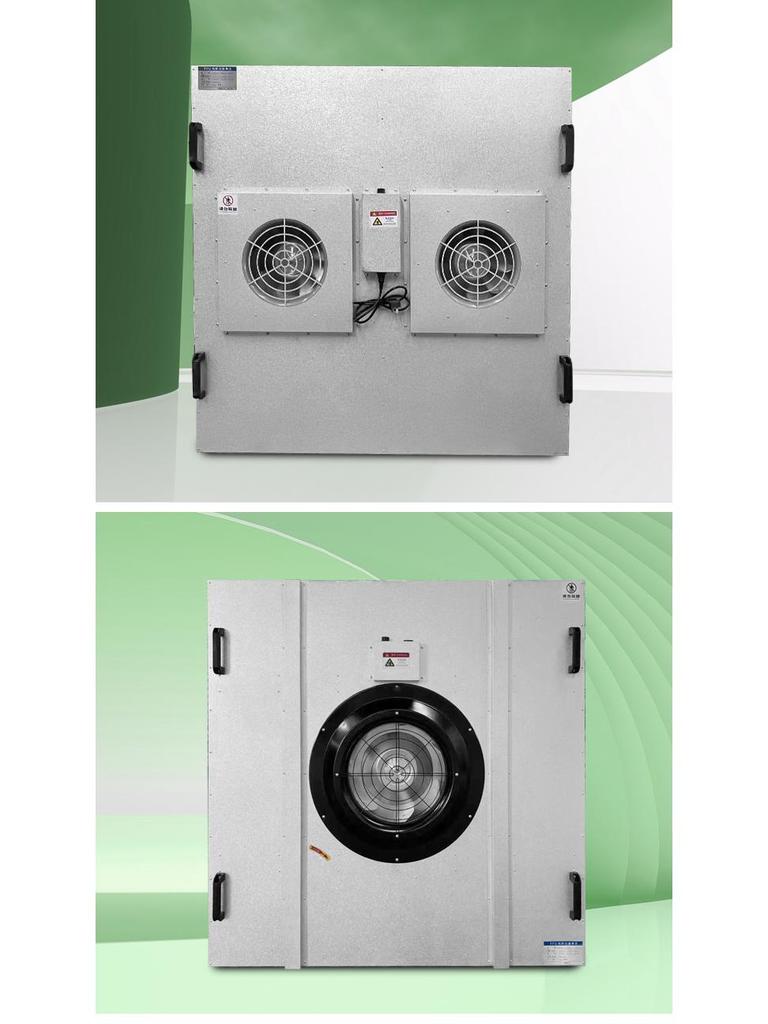 High-Efficiency FFU Air Purifier with Free Shipping and Dust-Free Filter for Clean Booth and Group Control