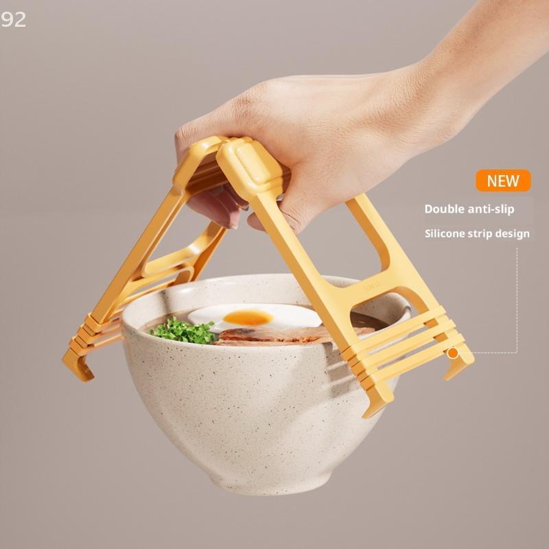 Heat-Resistant Bowl Tongs Non-Slip Silicone Pot Holders For Baking Pans Steamer Lifting Secure Grip Kitchen Claws