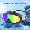 Waterproof Anti-Fog HD Electroplated Swimming Goggles