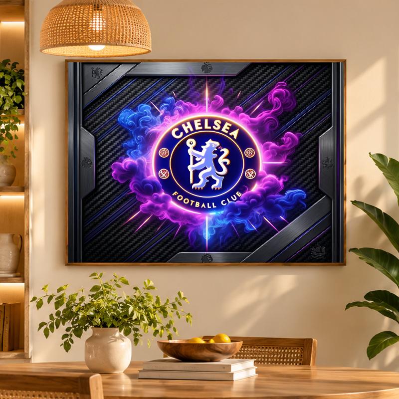 5D Diamond Painting Chelsea FC DIY Full Drill Diamond Art Kit Home Decoration