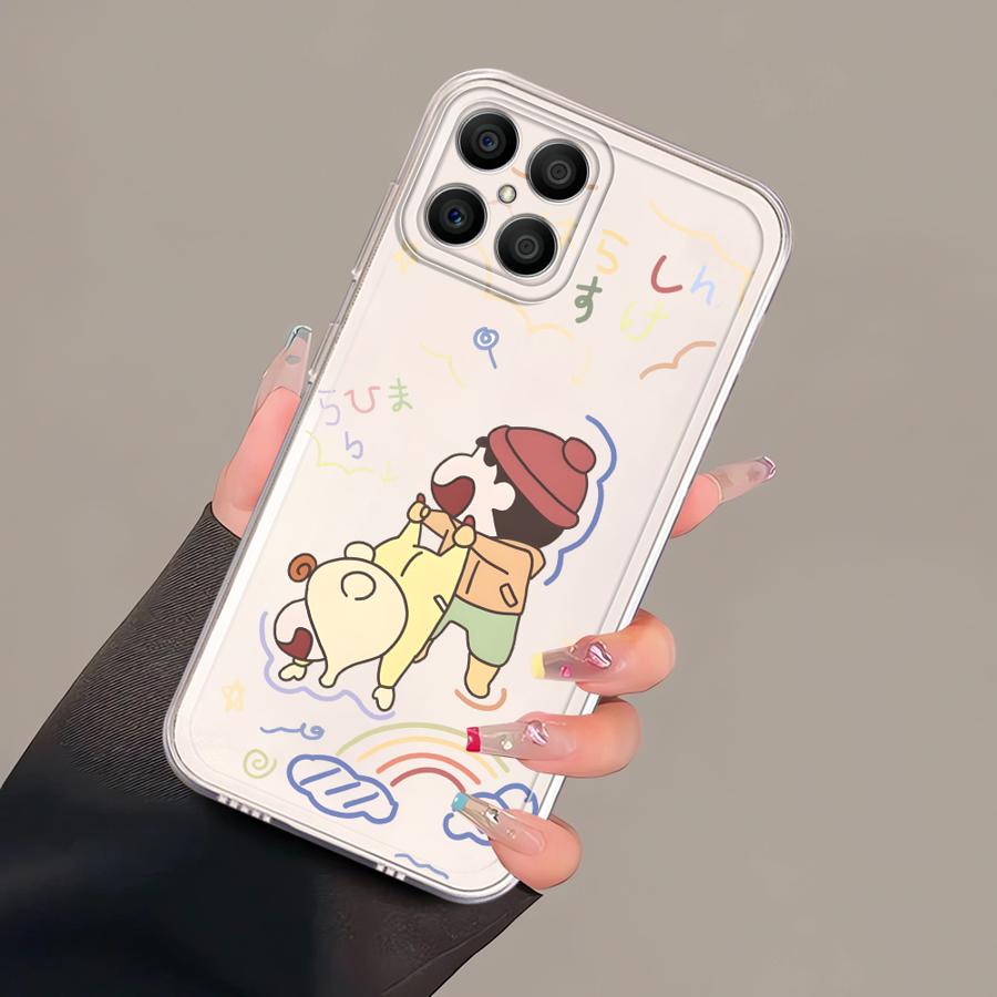 

Cartoon Himawari Shin Case for Honor X9b X7b X8b X8 X8a X9a 90 Lite Soft Phone Cover Honor X9a