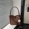 Borsa tote di grande capacità, elegante e casual, adatta sia per uscite informali che per il tragitto casa-lavoro, borsa a spalla singola