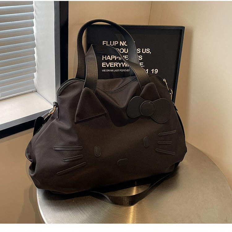 Женская сумка-тоут с рисунком кошки — фото 11