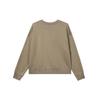 Jordan Classic Jumpman Logo Embroidered Crewneck Sweater Women Sweater Olive-Green DQ4463-351