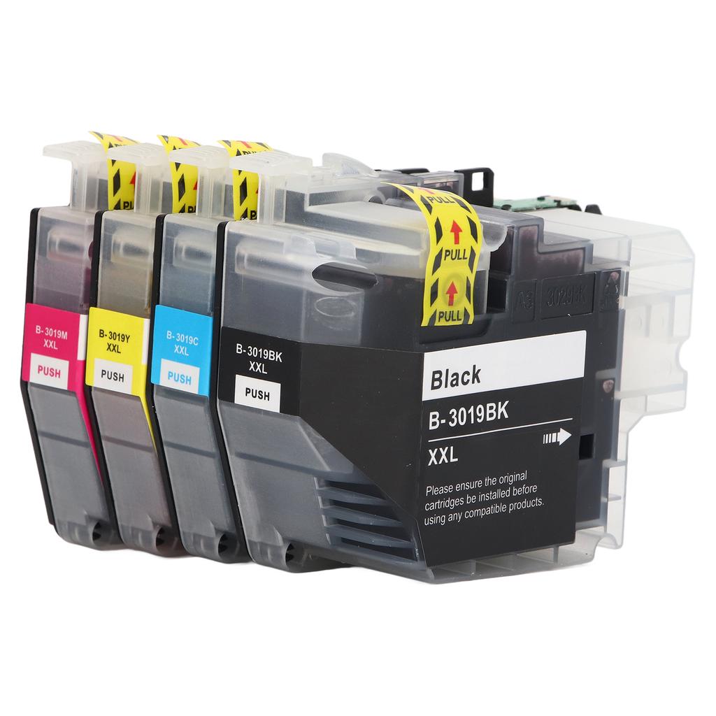 4 Color Ink Cartridge Replacement Inkjet Printer Cartridge with Ink Black Cyan Magenta Yellow