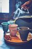 cores Arita Ware Made In Microwave and Dishwasher Mihanada C830BL Mug, 300ml, Japan, Safe, Porcelain, Blue,