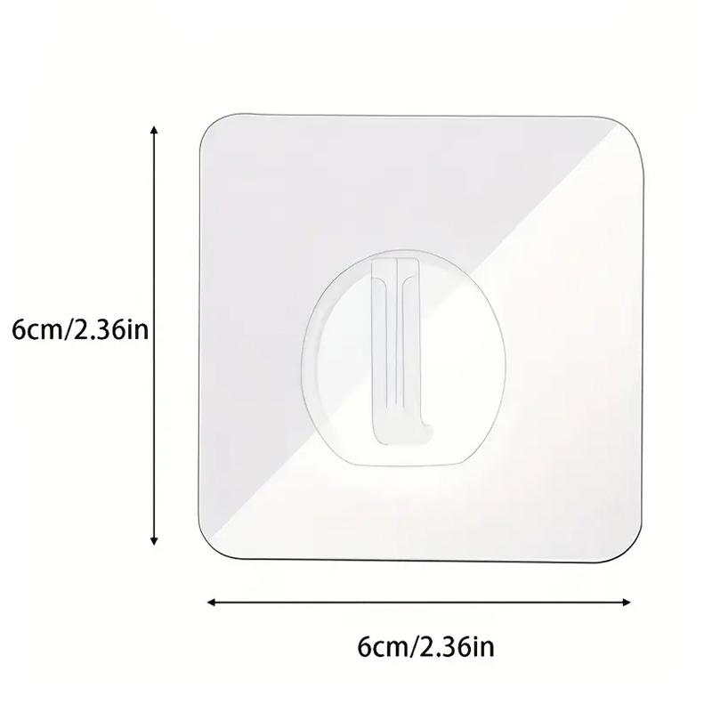 5/10/20 Pcs Non-punching Adhesive Hook Plastic Hook Non-marking Strong Horn Hook Hook Hook