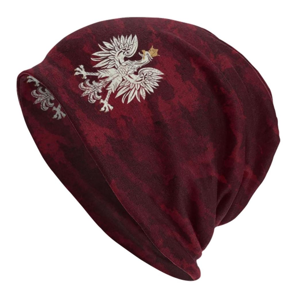 Custom Polish Folk Flowers Beanie Cap Unisex Winter Warm Bonnet Knitted Hats Outdoor Ski Poland Floral Art Skullies Beanies Hats