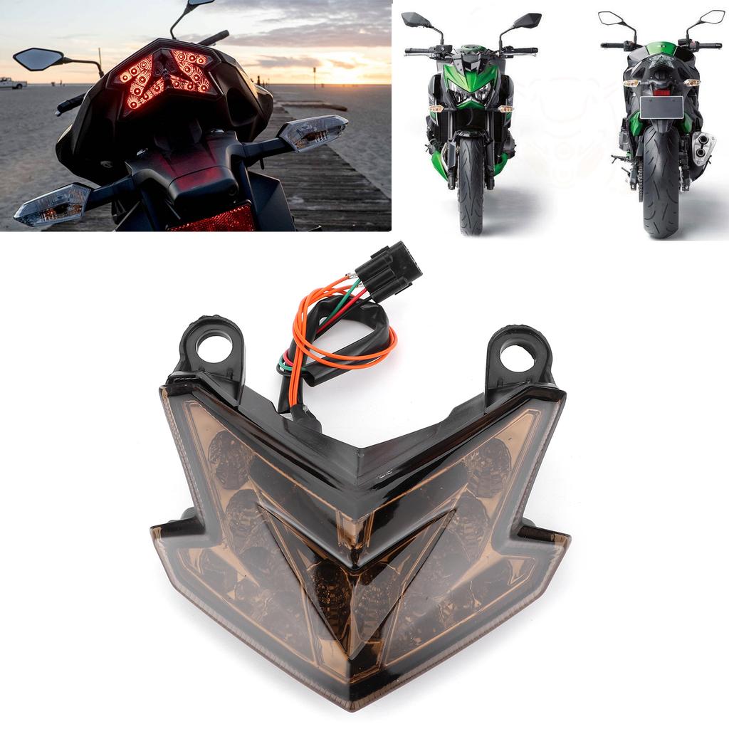 Motorcycle LED Taillights Assembly Hight Brightness Fit for KAWASAKI Z800 Z125 ZX‑6R NINJA