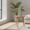 Cylindrical Vase Geometric Metal Metal-Like for Entryway, Dining Table