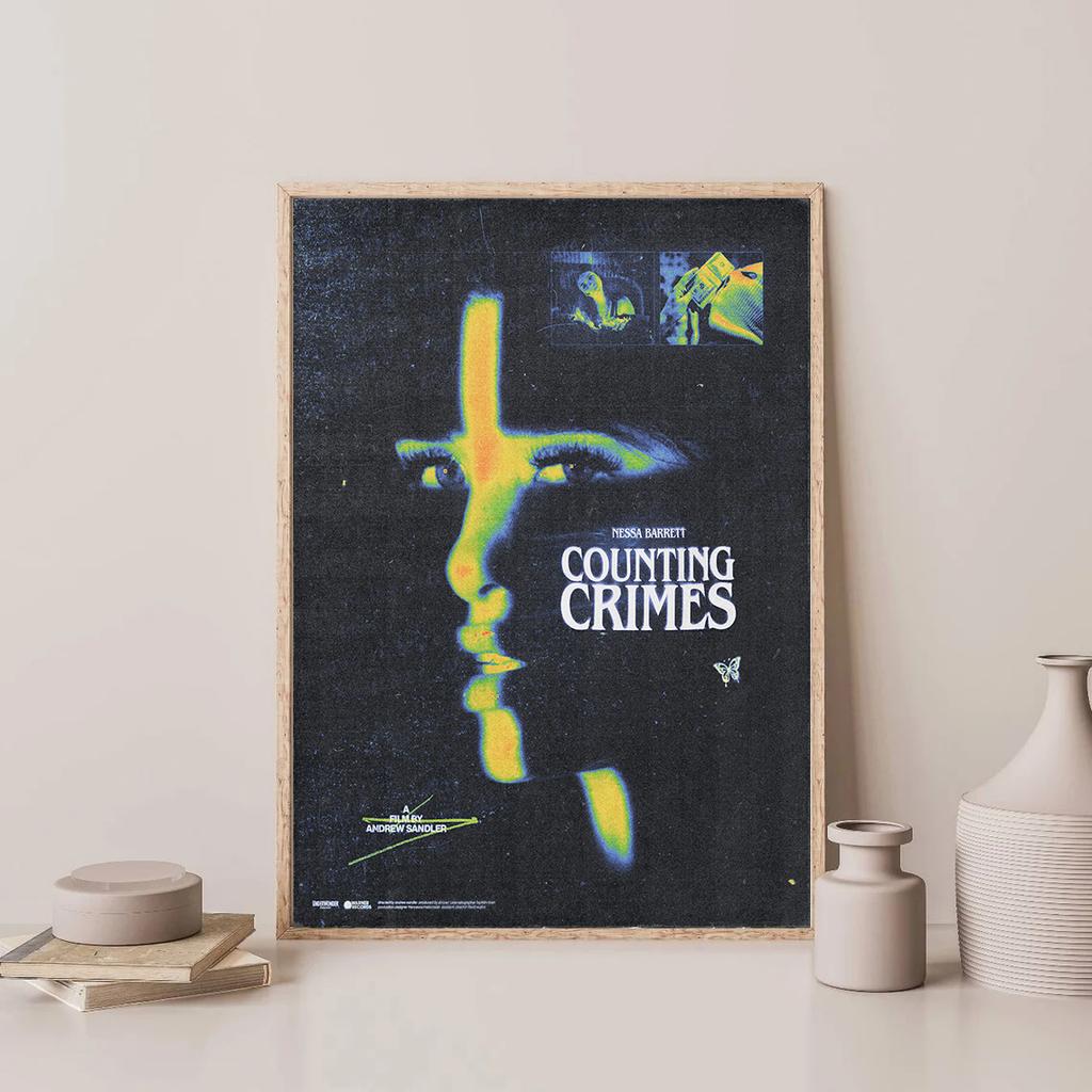 Nessa Barrett chanteur jeune Forever Tour 2023 affiche toile peinture rétro musique mur Art photos chambre décor à la maison Fans cadeau