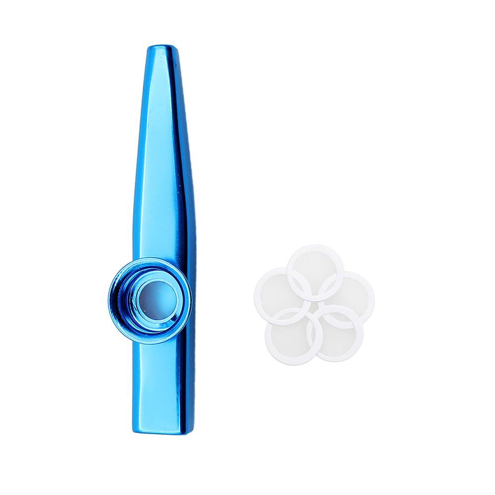

IRIN Kazoos with Kazoo Flute Diaphragms Mouth Metal Kazoos Ukuleles Guitar Companion Standard Common Size Instruments Parts