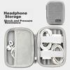 Xinqin Data Cable Storage Pouch, Earphone Case, Charger Portable Box, USB Drive And Hard Drive Multi-Functional Hard Shell Case, Small Size
