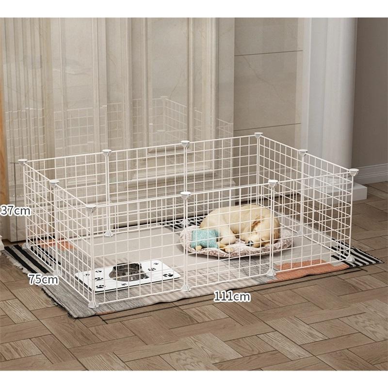 

Сделай сам Забор для питомцев и Вольер Прочная клетка для питомцев Сетка-дверь для собак Ворота для питомцев Для собак Портативное Использование в помещении и на улице Система безопасного ограждения 10 PCS белый