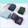 Creative Pu Leather Book Style Ring Box With Flip Cover For Jewelry Packaging