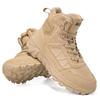 Men's Wear-Resistant Tactical Hiking Boots - Lace-Up, Outdoor Casual, Large Sizes Available