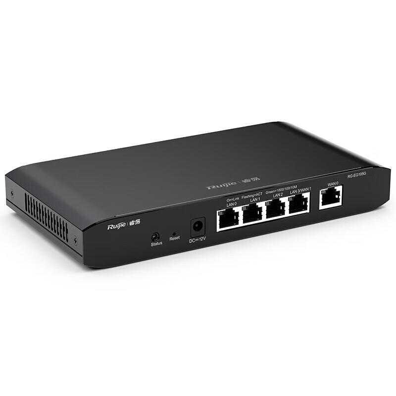 Ruijie RG-EG105G V2 6-Port Gigabit Enterprise Gateway Router (CN-Version)
