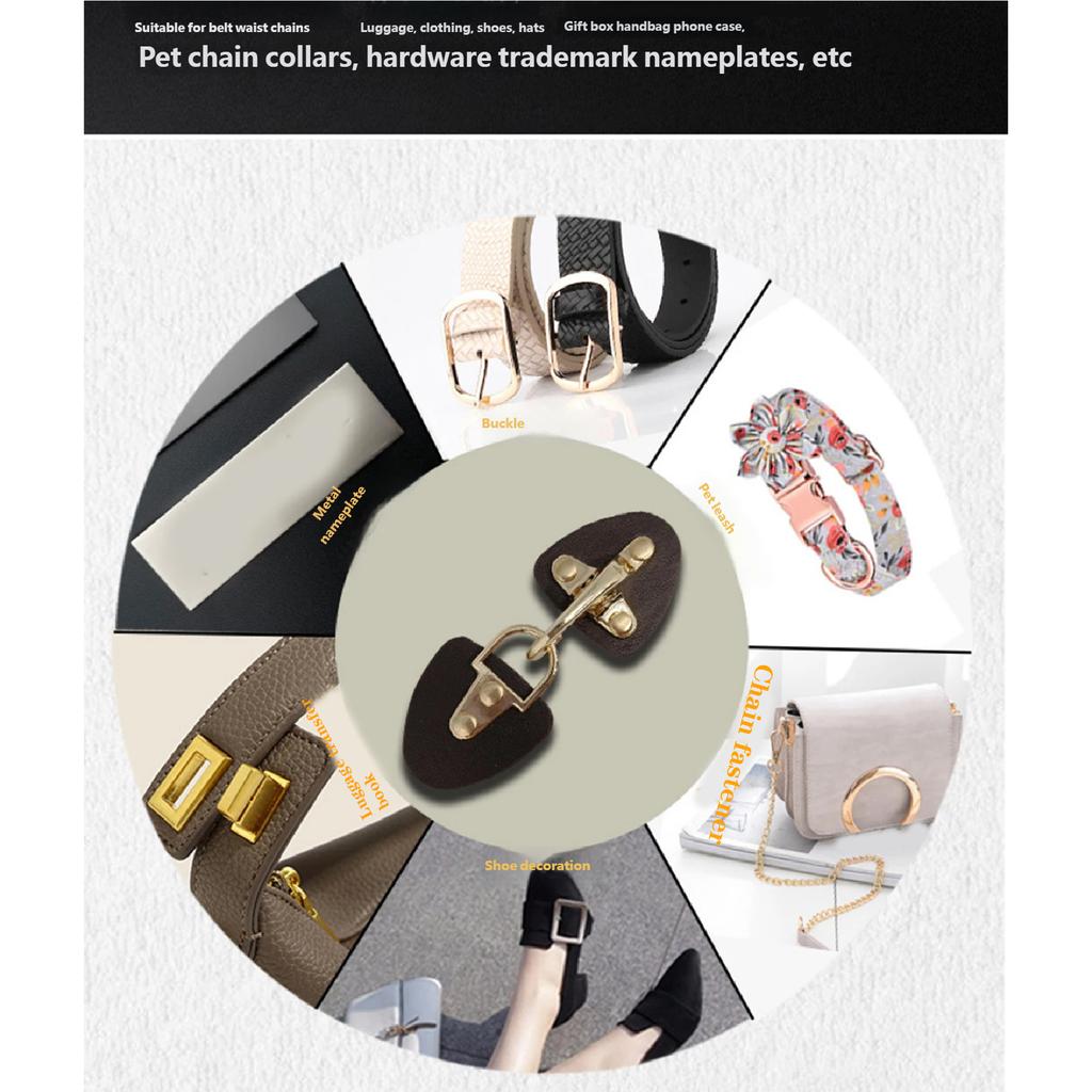 Toggle-spännen för Rockar Jackor Klädtillbehör Knappar för Ytterrock Tröja Spänne Modeutsmyckning