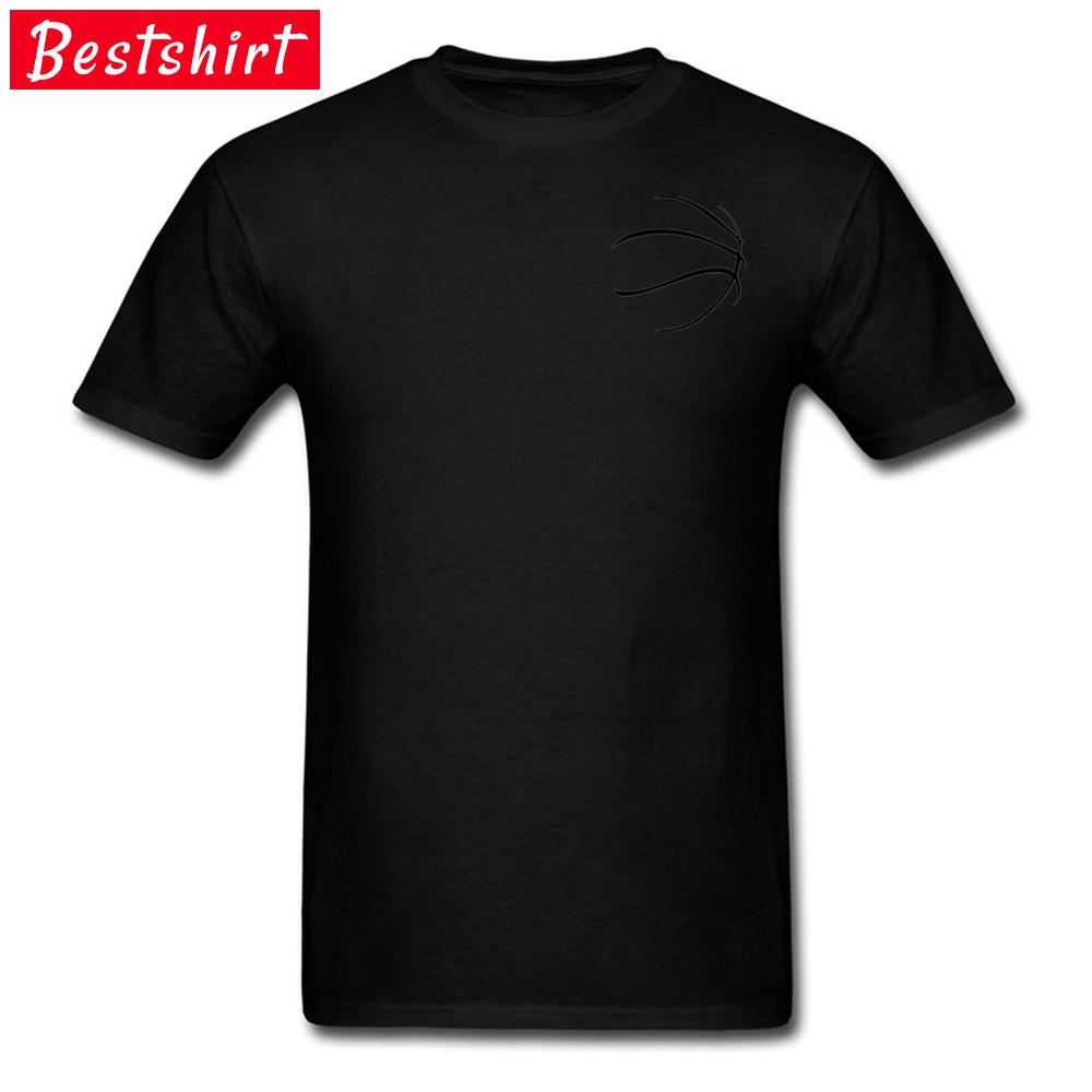 Black Basketballer Soccer Outline Bargraph Mens T Shirts Tacos Est Simple Style Loose Judo White Tshirt