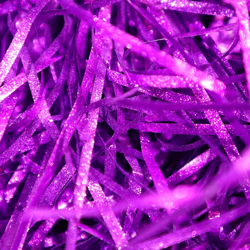 Gold Glitter Raffia Thread 500g - Birthday/Wedding Candy Box Gift Bag Filler