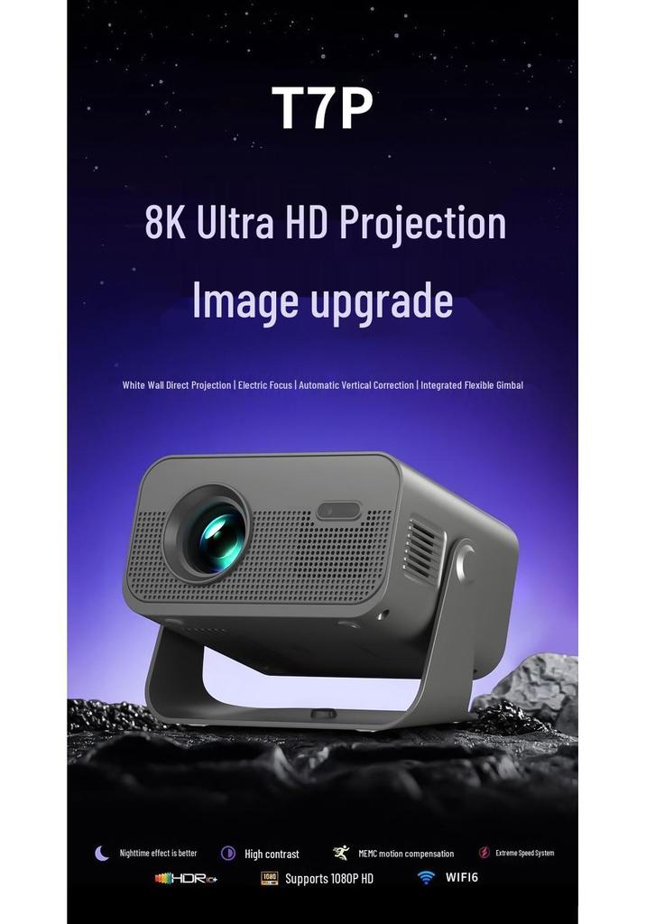 Portable Ultra HD Mini Projector for Smartphone Direct Projection