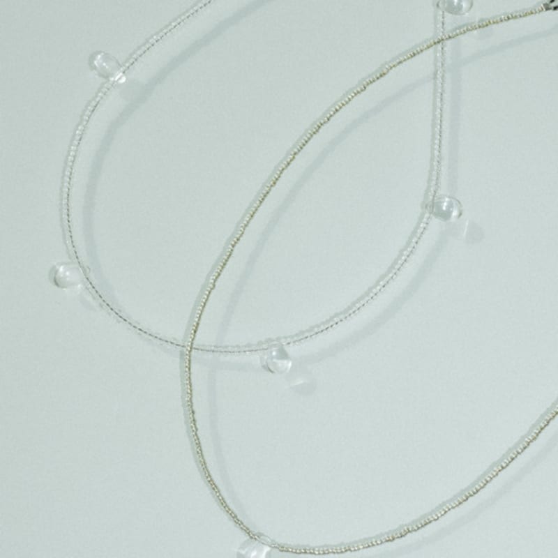 Oat Archive Clear Dew Necklace