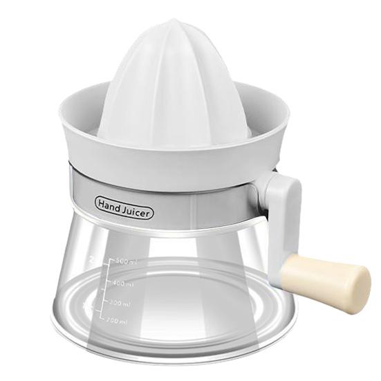 Manual Citrus Juicer with Reamer Heavy-Duty Orange Lemon Squeezer for Fresh Juice Dishwasher Safe Portable Citrus Juicer Tool for Home Kitchen