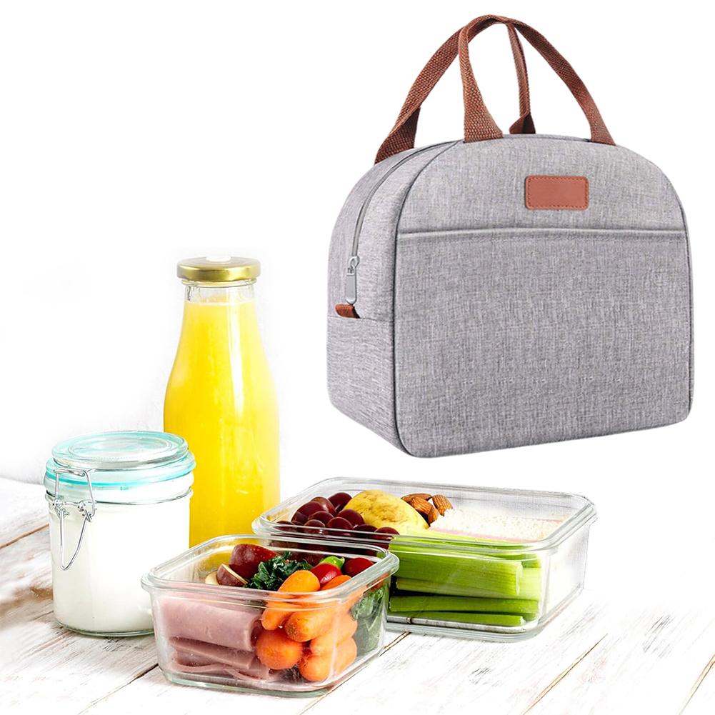 Insulated Lunch Box Leakproof Small Food Container Bag Thicken Cooler Lunch Containers Work Travel Outdoor Bag