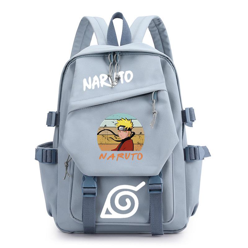 Animation peripheral junior high school backpack cross-border new large-capacity backpack computer bag
