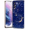 Transparent Phone Case Cover for Samsung Galaxy S25 S24 S23 S22 S20 S21 FE Ultra S10 S10E Plus Fashion Starry Sky Stars Pattern