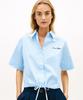 TOMMY HILFIGER Poplin Blouson Shirt (T22G1Wsh060Wt20Fb)