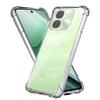 For iQOO Z9x Z9 Turbo 5G Case Luxury Shell Soft Silicone Phone Cover For iQOO Z9 Lite Clear Shockproof Airbag TPU Protector Capa
