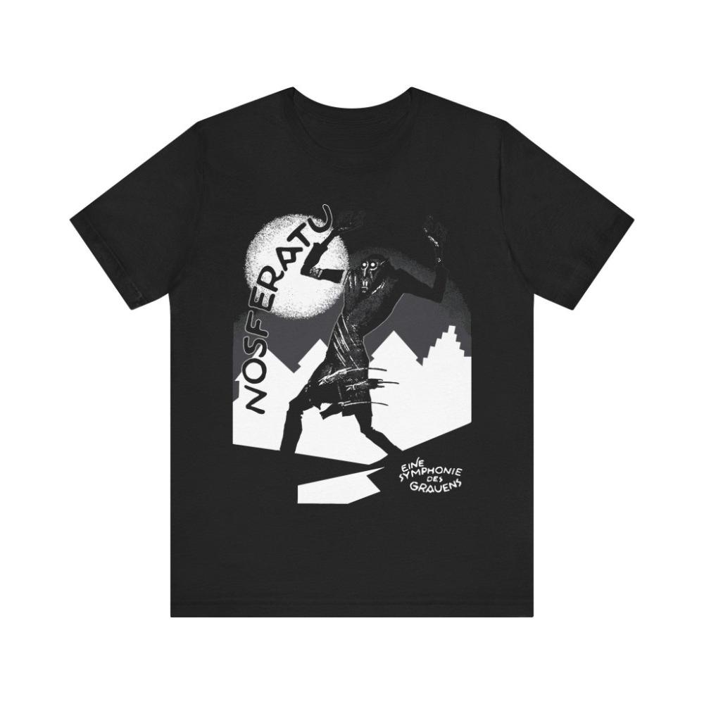 Nosferatu IV horror movie Tshirt classic movie Tshirt eerie Tshirt vampire Dracula Tshirt gothic fashion unisex gothic short