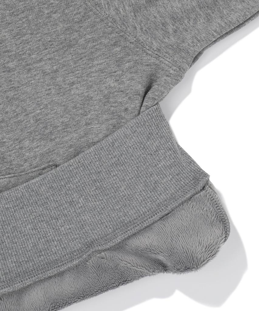Bibissieoseu Women'S Soft Warm Zip-Up Hoodie In Melange Grey