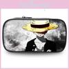 Stylish One Piece Wano Zoro Luffy Student Pencil Case With Cool Skill Print