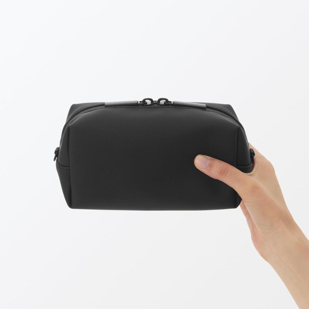 MUJI Freely Combinable Storage 17 x x OHH70A4A Case, Rectangular, Box-Shaped, Black, Approx. 8.5 8.5cm,