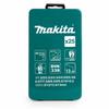 Forets HSS-R - MAKITA - D-54097 - Coffret de 25 pièces - Acier et plastiques durs - Précision élevée