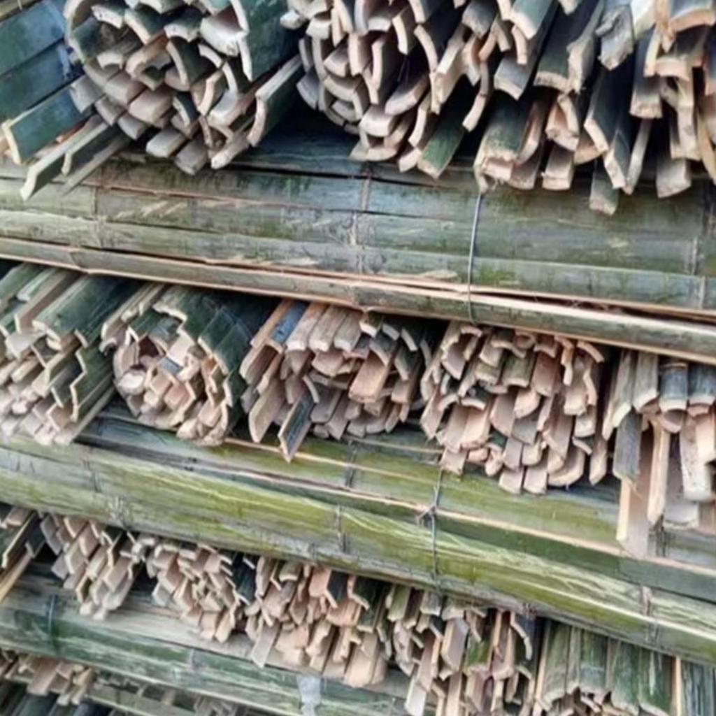 Moso Bamboo Slats for Greenhouse, Shed, and Garden Fencing