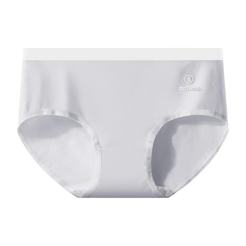 

Antibacterial Minimalist Solid Color Panties with A Waist Skin Friendly Breathable and Seamless Covering The Buttocks Women’s Panties M фіолетовий