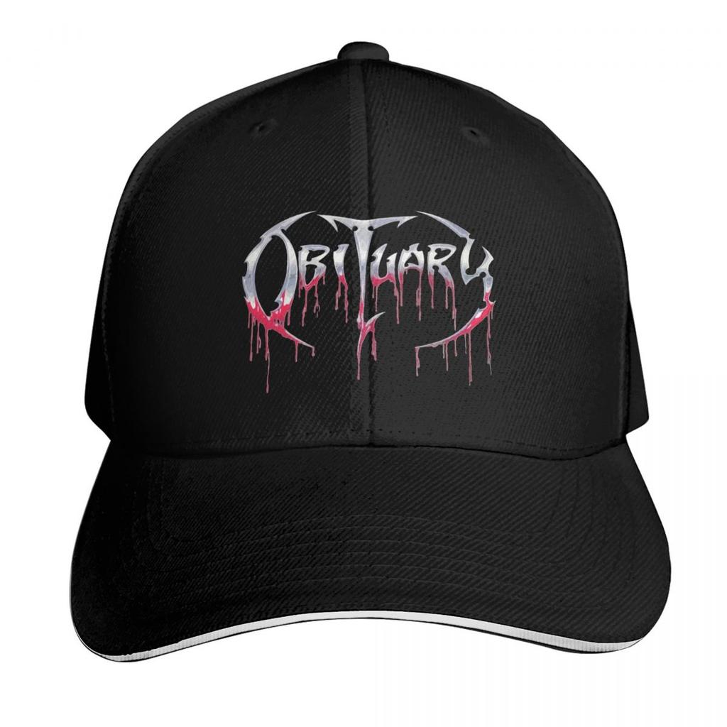 Obituary Death Metal Rock Band Music Cap Fashion Casual Baseball Caps Adjustable Hat Hip Hop Summer Unisex Baseball Hats