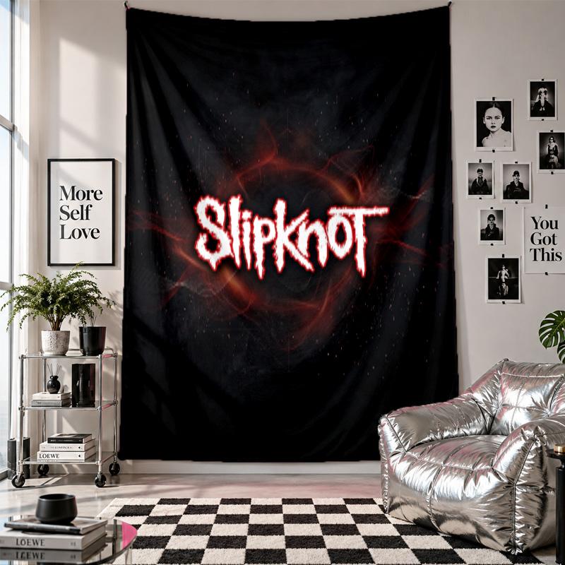 Slipknot Wall Tapestry Home Decor Wall Hanging Cloth for Bedroom Living Room Background