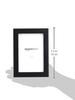 Amazon Basics Rectangular Photo Postcard Set of L x W cm Frames, Size, Black, 5, 15.2 10.2