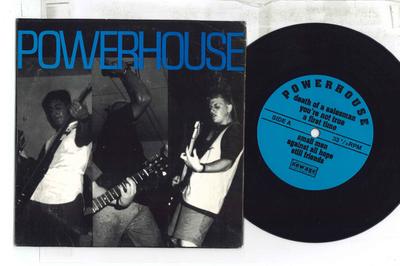 7-Zoll Schallplatte POWERHOUSE Powerhouse NAR03 NEW AGE 1990 US Rock Gebraucht