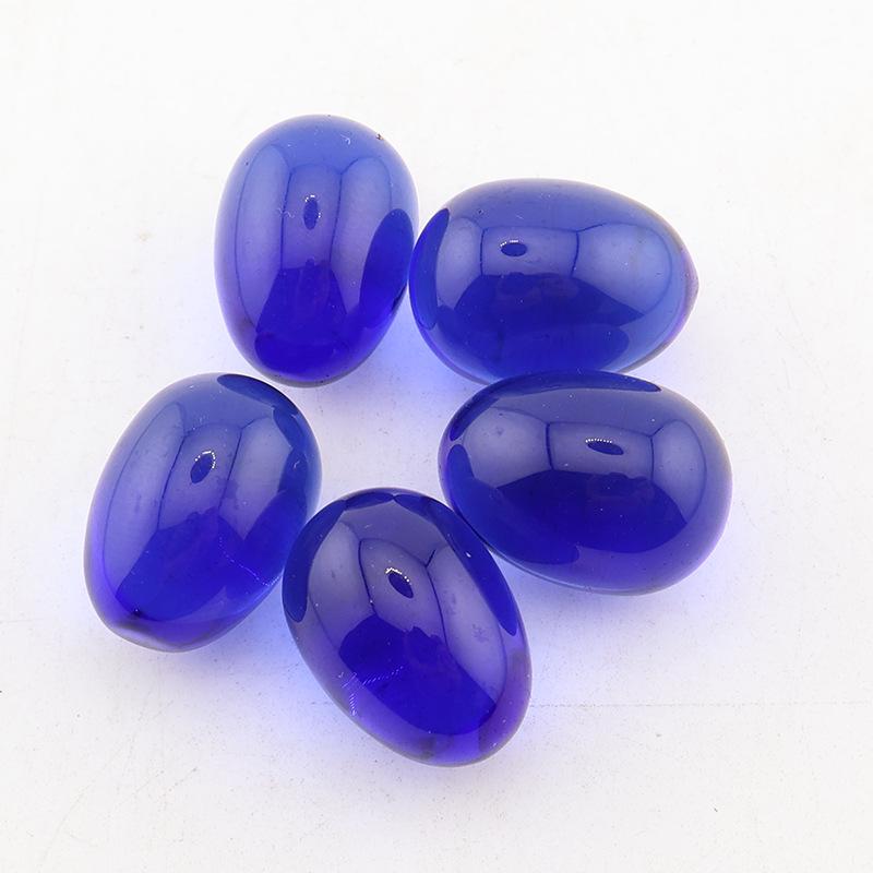 Easter Colored 2cm Natural Gemstone Crystal Eggs: Small Raw Stone Display Pieces